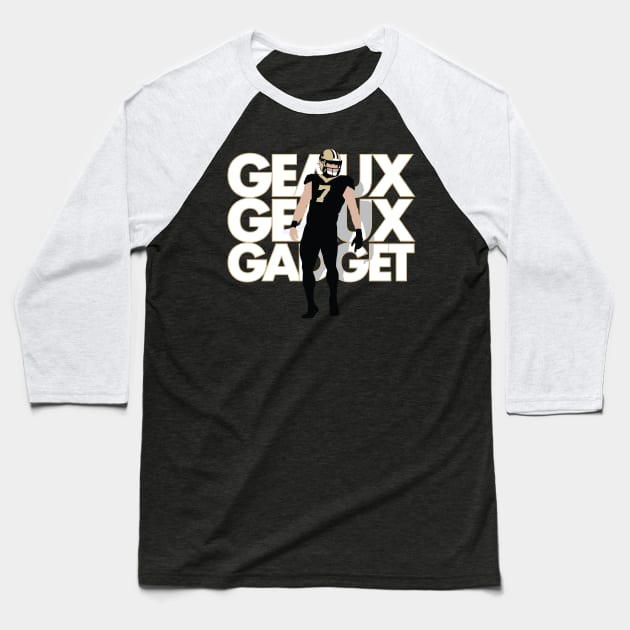 Geaux Geaux Gadget Baseball T-Shirt by MatthewBroussard